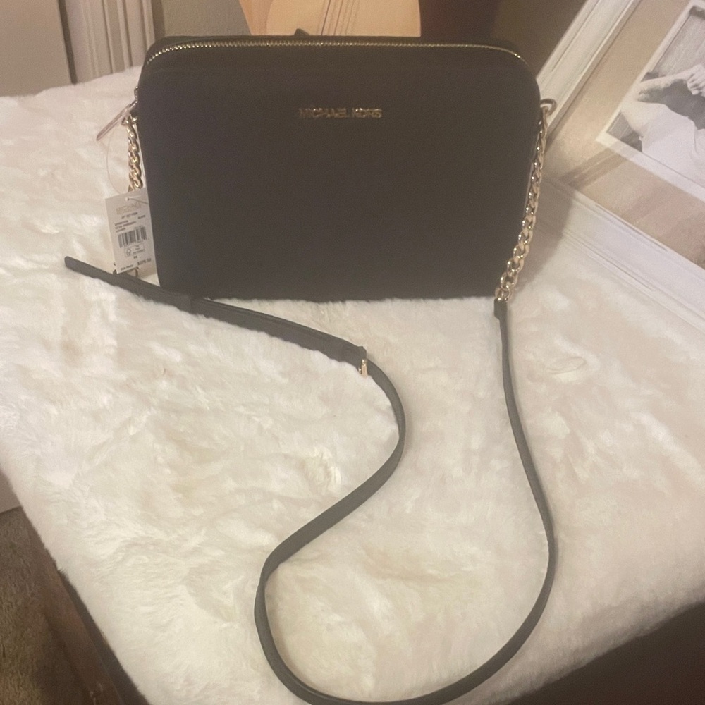 Michael Kors Black Crossbody purse - Picture 2 of 3